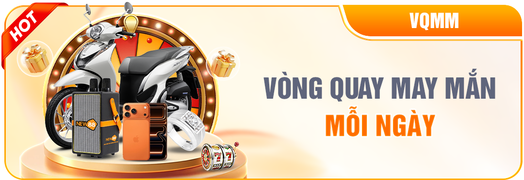 new88 với vòng quay may mắn mỗi ngày